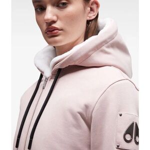 Moose Knuckles Classic Bunny Zip-Up Hoodie